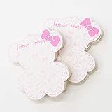 Amazon 手作り工房 My Mama アクセサリー用台紙 50枚 ヘアアクセサリー バレッタ ヘアゴム アルパカ ビーズ レジン アクセサリー 通販