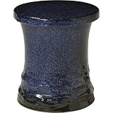 信楽焼　信楽BEST SELECTION　フラワースタンド・生子釉花台（全高37.5cm×全幅33.5cm）