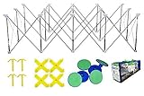 Centipede XL Portable 4 x 8 ft Sawhorse Miter Table Bundle (4 x X-Cups, 4 Quick Clamps, 6 Non-Slips,