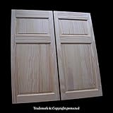 Cafeドアby CafeドアEmporium | Pine Raised 4 Paneled | Premade for 36 " W Finished Opening | Saloonウエスタンス
