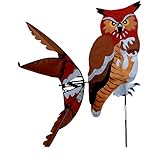 Premier Designs PD25367 Great Horned Owl Spinner