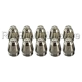 10個 プラズマカッター ノズル Ø1.0mm 50A エアープラズマカッター切断トーチ消耗品 SG-55 AG-60 WSD-60Pに適合