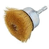 六角軸付カップブラシ 真鍮 50mm RC-4