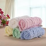 PChero ベビービブ ベビーバスタオル ガーゼタオル ガーゼケット 6層ガーゼ 綿100％ 30*30cm 肌触り抜群 やわらかい 5枚