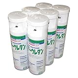 イサム塗料　６２９―７９８２　エアーウレタン　１箱　【ブラック】　３１５ml×６本