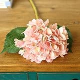 10色人工アジサイ花装飾結婚式ホームデコレーション One Size ピンク SFBHA32755224145