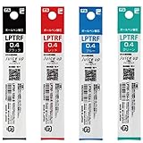 ジュースアップ 多色専用替芯 0.4mm 4本セット 【黒×1 赤×1 青×1 緑×1】 LPTRF-10S4 Juice up3 Juice up4 (黒、赤、青、緑)