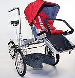 折りたたみ自転車3ホイールベビーカーバイクキャリアPushchairジョギング自転車母& baby. rideonecar