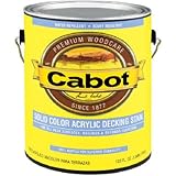 Cabot Stain 41808 Medium BaseソリッドカラーデッキStain withサーフェスプロテクターサイズ: Quart。
