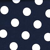 国産 【 日本製 】 ベビー 敷き 布団 カバー ファスナー タイプ 75cm×125cm お昼寝布団カバー ガーリードット ネイビー