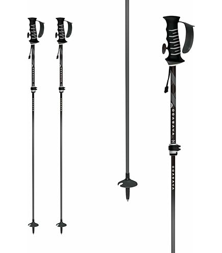 Amazon | オガサカ スキーストック 伸縮カーボンポール LC-FS/RWF 95