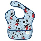 Bumkins Disney Baby Waterproof Super Bib, Mickey Classic, 6-24 Months by Bumkins [並行輸入品]