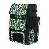 Boombah Superpack Bat Pack – バックパックバージョン( no wheels ) – Holds 2 Bats – 迷彩シリーズ – 20カラーオプション – For野球また