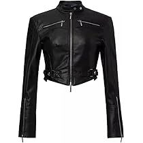 Amazon | [BEIBANG] ライダースジャケット 立ち襟 レザーコート