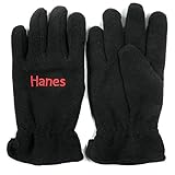 Hanes キッズ・ジュニア用グローブ 9427 7才(17cm) ブラック