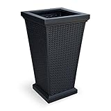 Mayne 5863-B Wellington Tall Planter Black