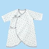 MIKIHOUSE FIRST(ミキハウスファースト)ピュアベール天使のはぐ星柄ニットガーゼコンビ肌着 ６０ｃｍ,アイスグリーン（67）