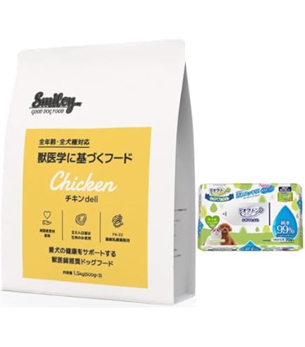 Amazon.co.jp: Smiley チキンdeli 600g : ペット用品
