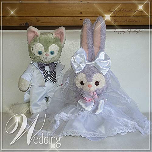 Mua ぬいぐるみ付き ジェラトーニ ステラルーsサイズ ウェルカムベア ウェルカムドールに ウエディングドレスとスーツのお得なペアセット 14f12 Gelastella Muji Dollset Tren Amazon Nhật Chinh Hang Fado