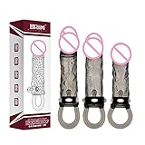 Dagly(TM) 男性のためのゼリー黒の戦士のVi B評価クリスタルコンドーム共同CK凛GS PeとNIの引き伸ばし袖、エロチックは、カップルのための製品をYSするには