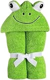 Yikes Twins Infant Hooded Towel - Green by Yikes Twins [並行輸入品]
