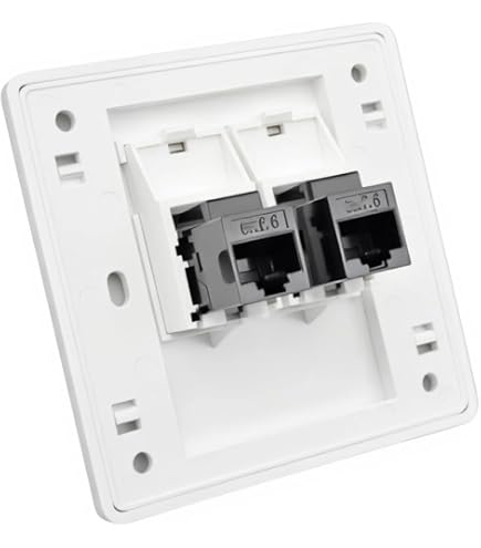 Amazon.co.jp: 東芝ライテック E'S LAN用モジュラーコンセント CAT5E