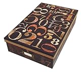 パンチスタジオ 収納 ドキュメントボックス Mサイズ （数字） 42754