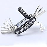 16-in-1 Multi Function Compact Handheld Folding Bike Bicycle Cycling Mechanic Combination Repair Too