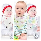 Summer Sale Baby Bandana Bib, Reversible, Personalized Baby Bibs. Cute Baby Bibs For Boys. Muslin Co