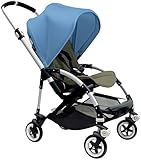 Bugaboo Bee3 Stroller - Ice Blue - Dark Khaki - Aluminum by Bugaboo [並行輸入品]