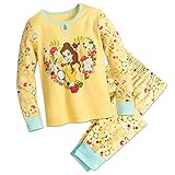 ディズニー (Disney) ディズニープリンセス 美女と野獣 ベル 長袖 パジャマ 女の子 (米国サイズ5 日本100-110cm) [並行輸入品]