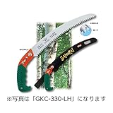 SAMURAI (サムライ) 鋸 弁慶シリーズ GKC-300-LH 曲刃タイプ 荒目 刃長 300mm ピッチ 4.0mm ノコギリ のこぎり 剪定 三冨D