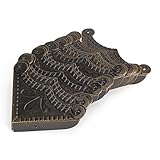 20枚装飾ボックスコーナープロテクターブロンズデスクエッジカバー56x12.5mm ラティス用固定金具