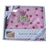 Baby Luxury Little prince & Pricess Fleece Blanket (pink) by Pitter Patter