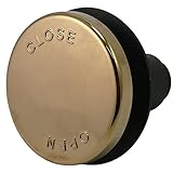 Keeney Manufacturing K826-21DSPB Foot Lok Stop Cartridge, 5/16", Polished Brass [並行輸入品]