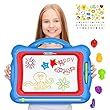 geekper NextXマグネットボードキッズ用、消去可能なカラフルMagna Doodle図面Toys手書きスケッチパッド、Set with 5形状スタンプとLovelyステッカー