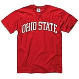 Ohio State BuckeyesクラシックアーチTシャツ – レッド L