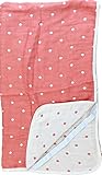 【全5カラー】綿100％ 6重ガーゼベビーシーツ(70×120cm) 水玉ガーゼ　ドット柄／スロトベリー