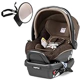Peg Perego - Primo Viaggio 4-35 Car Seat w Back Seat Mirror - Circles Brown by Peg Perego