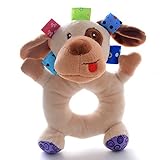 Lazadaベビー漫画犬動物Plush Hand Rattleおもちゃ人形