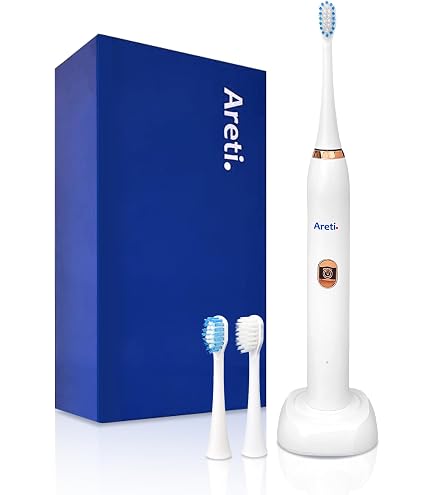 Areti 電動歯ブラシセット Amazon | Areti（アレティ） 電動歯ブラシ ホワイトニング 2段階速