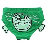 BOBORA 子供用 水着 水遊び用パンツ 0-5歳 スイムダイパー スイミングパンツ 男の子 赤ちゃん用 可愛い 快適 スイミングウェア 教室・公園・海水浴・温泉旅行