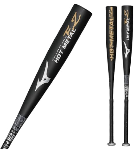 Amazon | ミズノ 野球 軟式 金属バット ホットメタル トップ トップ