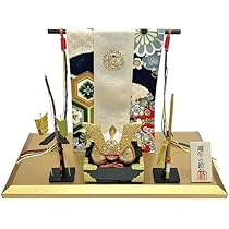 Amazon | 金色兜飾り（弓太刀付） 五月人形兜飾り 端午の節句