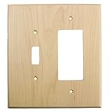 Sierra Lifestyles Traditional Switch Plate, Toggle/Rocker, Cherry by Sierra Lifestyles