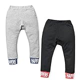 ベビー服 男の子 ロング パンツ KID BOW ボトム 男児 ベビー/2.ブラック/95cm