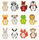 ベビー マタニティー マンスリー 撮影 フォトステッカー 記念 写真 ステッカー シール セット (アニマル)