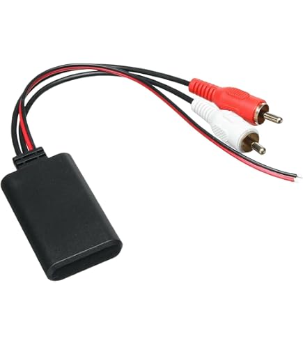 Amazon.co.jp: オーディオ入力ワイヤレスケーブルの Rca Aux と