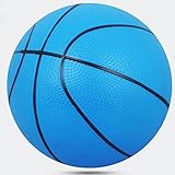 Seliyi キッズ　プラスチック製　ビーチ　プール　ボール　インフレータブル　ブローアップ　バスケットボール　子供　玩具　ギフト　全3色選べる - 青