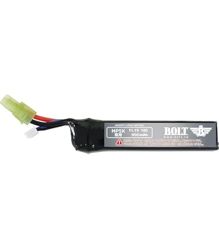MP5 Airsoft　+　バッテリー Amazon.co.jp: ボルトエアソフト BOLT Airsoft MP5K専用Li-Po
